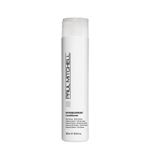 paul mitchell invisiblewear conditioner, preps texture + builds volume, for fine hair , 10.14 fl oz (pack of 1)