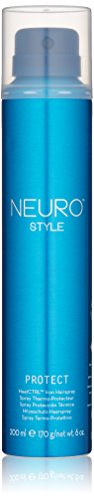 Paul Mitchell Neuro Protect HeatCTRL Iron Hairspray, Perfect Prep + Finish For Heat Styling, For All Hair Types, 6 Oz