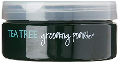 Tea Tree Grooming Pomade, Flexible Hold, High-Shine Finish, For All Hair Types, Especially Wavy + Curly Hair, 3.0 oz.