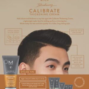 Paul Mitchell MITCH Calibrate Thickening Cream, Medium Hold, Low Shine, For All Hair Types, 2.5 fl. oz.