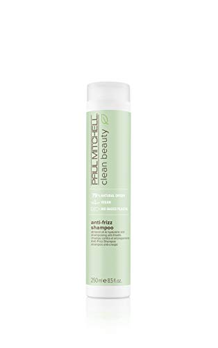 Paul Mitchell Clean Beauty Anti-Frizz Shampoo, Smoothes Hair, Calms Frizz, For Textured, Frizz-Prone Hair, 8.5 fl. oz.