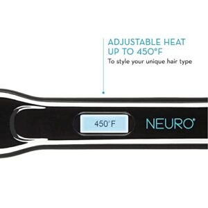 Paul Mitchell Neuro Smooth Titanium Flat Iron, Adjustable Heat Settings for Advanced Smoothing + Straightening