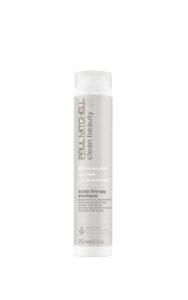 paul mitchell clean beauty scalp therapy shampoo, gently cleanses + refreshes all hair types, especially dry, oily + sensitive scalps, 8.5 oz.