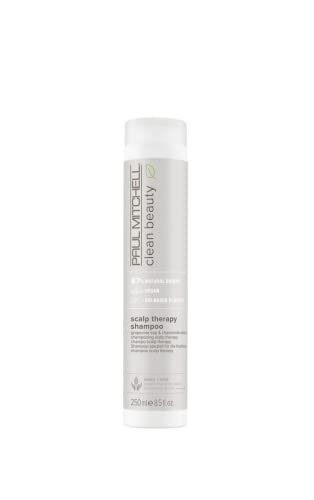 Paul Mitchell Clean Beauty Scalp Therapy Shampoo, Gently Cleanses + Refreshes All Hair Types, Especially Dry, Oily + Sensitive Scalps, 8.5 oz.