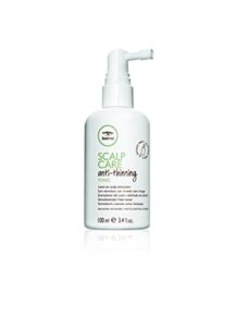 tea tree scalp care anti-thinning tonic, leave-in treatment, for thinning hair, 3.4 fl oz
