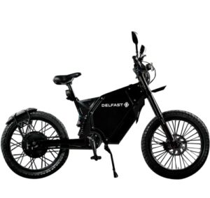 delfast top 3.0 e-bike | pedal assisted offroad electric bike with steel frame, 2v 48ah fast-charge lg lithium battery, 200 mile max range on single charge