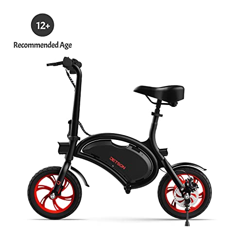 Jetson Bolt Adult Folding Electric Ride On, Foot Pegs, Easy-Folding, Built-In Carrying Handle, Lightweight Frame, LED Headlight, Twist Throttle, Cruise Control, Rechargeable Battery