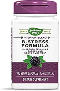 nature’s way premium blend b-stress formula 100 vegan capsules