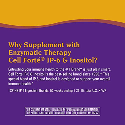 Nature's Way Cell Forté IP-6 & Inositol Supplement, Gluten-Free, Vegan, 240 Capsules