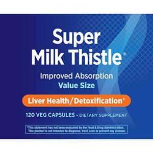 Nature's Way Enzymatic Therapy Super Milk Thistle, 2 Piece Pack (2 Pack)