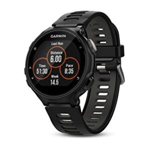 Garmin 010-01614-00 Forerunner 735XT, Multisport GPS Running Watch With Heart Rate, Black/Gray