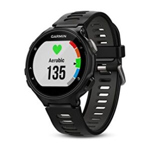 Garmin 010-01614-00 Forerunner 735XT, Multisport GPS Running Watch With Heart Rate, Black/Gray