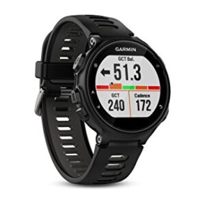 Garmin 010-01614-00 Forerunner 735XT, Multisport GPS Running Watch With Heart Rate, Black/Gray