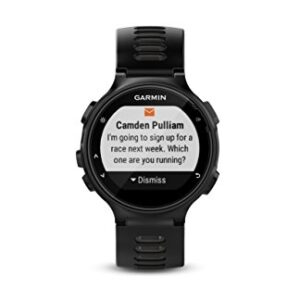 Garmin 010-01614-00 Forerunner 735XT, Multisport GPS Running Watch With Heart Rate, Black/Gray