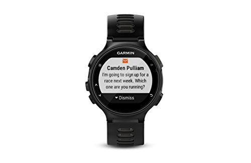 Garmin 010-01614-00 Forerunner 735XT, Multisport GPS Running Watch With Heart Rate, Black/Gray