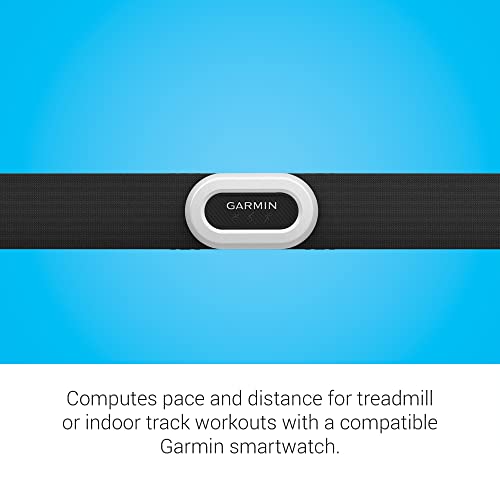 Garmin 010-13118-00 HRM-Pro Plus, Premium Chest Strap Heart Rate Monitor, Captures Running Dynamics, Transmits via ANT+ and BLE