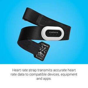 Garmin 010-13118-00 HRM-Pro Plus, Premium Chest Strap Heart Rate Monitor, Captures Running Dynamics, Transmits via ANT+ and BLE