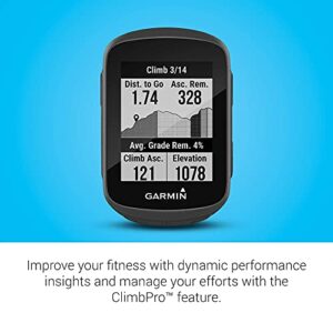 Garmin Edge 130 Plus, GPS Cycling/Bike Computer, Download Structure Workouts, ClimbPro Pacing Guidance and More (010-02385-00) (Renewed)