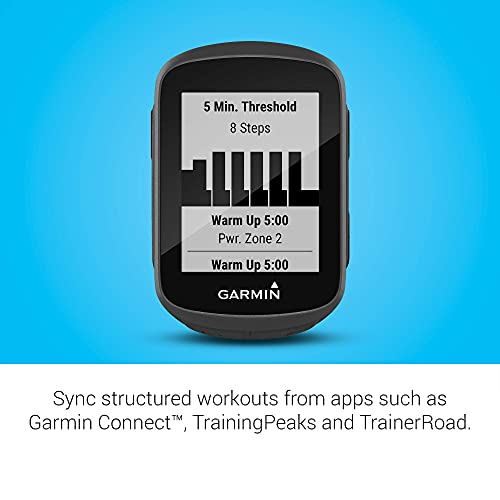 Garmin Edge 130 Plus, GPS Cycling/Bike Computer, Download Structure Workouts, ClimbPro Pacing Guidance and More (010-02385-00) (Renewed)