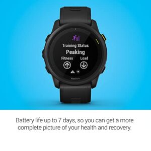 Garmin Forerunner 745, GPS Running Watch, Detailed Training Stats and On-Device Workouts, Essential Smartwatch Functions, Black