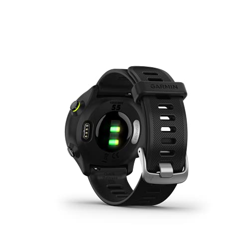 Garmin Forerunner 55 GPS Running Smartwatch, Black