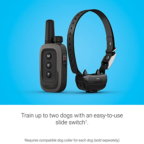 Garmin Delta® SE Bundle - Handheld & Dog Device, Simple 3-Button Dog Training System, Train Up to Two Dogs, Water Resistant