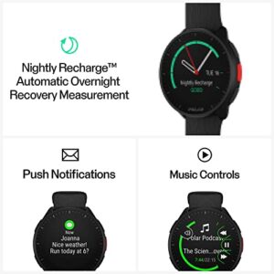 Polar Pacer - GPS Running Watch - High-Speed Processor - Ultra-Light - Bright Display - Grip Buttons - Personalised Training Program & Recovery Tools - Heart Rate Monitor - Music Controls