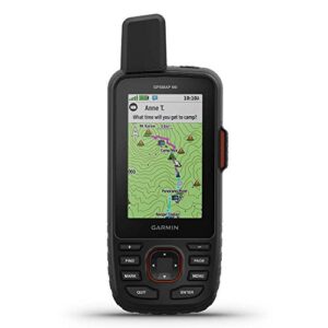 garmin gpsmap 66i, gps handheld and satellite communicator, featuring topoactive mapping and inreach technology (renewed)