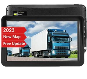 gps navigation for car truck 9 inch gps navigation, speed limit & traffic light tips, turn-by-turn navigation, map 2023, free update usa map
