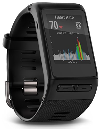 Garmin vívoactive HR GPS Smart Watch, Regular fit - Black