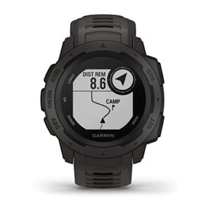 Garmin Instinct, GPS Watch, Graphite, Refurbished