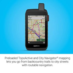 Garmin Montana 700i, Rugged GPS Handheld with Built-in inReach Satellite Technology, Glove-Friendly 5" Color Touchscreen (Renewed)