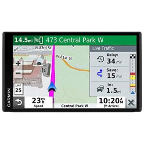 Garmin DriveSmart 65 & Traffic 6.95" Display GPS Navigator with Case and Mount Bundle