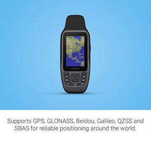 Garmin GPSMAP 79sc, Marine GPS Handheld Preloaded With BlueChart g3 Coastal Charts, Rugged Design and Floats in Water