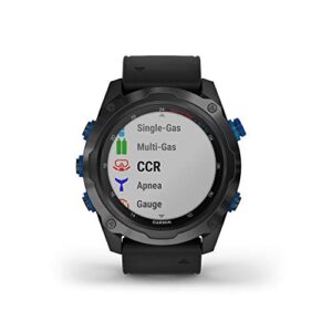 Garmin Descent Mk2i/Descent T1 Bundle, Smaller-Sized Watch-Style Dive Computer with Air Integration, Multisport Training/Smart Features, Titanium Gray with Black Band, (010-02132-03)