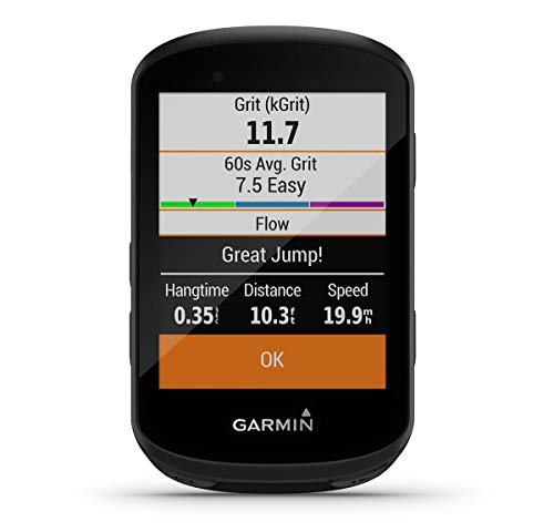 Garmin Edge 530 (Sensor Bundle) GPS Bike Computer with HRM, Speed/Cadence Sensors, Silicone Case (Black) & Tempered Glass | Cycle Maps, VO2 Max, Popularity Routing | Cycling Computer | 010-02060-10