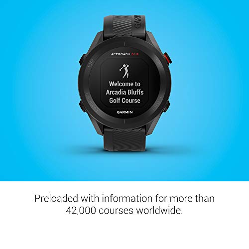 Garmin Approach S12, Easy-to-Use GPS Golf Watch, 42k+ Preloaded Courses, Black, 010-02472-00