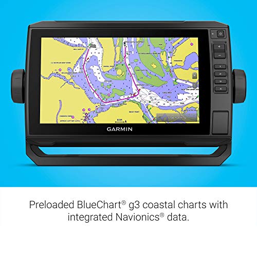 Garmin ECHOMAP UHD 94SV, 9" Keyed-Assist Touchscreen Chartplotter with U.S. BlueChart G3 and GT54UHD-TM Transducer