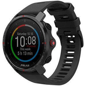 polar grit x pro – gps multisport smartwatch – military durability, sapphire glass, wrist-based heart rate, long battery life, navigation – ideal for outdoor sports, trail running, hiking