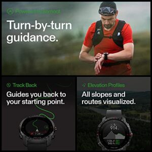 Polar Grit X Pro - GPS Multisport Smartwatch - Military Durability, Sapphire Glass, Wrist-based Heart Rate, Long Battery Life, Navigation - Ideal for Outdoor Sports, Trail Running, Hiking