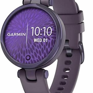 Garmin Lily™ 010-02384-02 Sport Edition Midnight Orchid Bezel with Deep Orchid Case and Silicone Band - Renewed