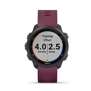 Garmin Forerunner 245, GPS Running Smartwatch with Advanced Dynamics, Berry (Renewed)