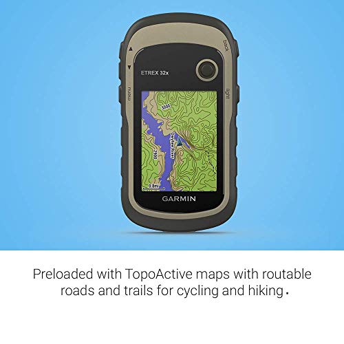 Garmin eTrex 32x, Rugged Handheld GPS Navigator (Renewed)