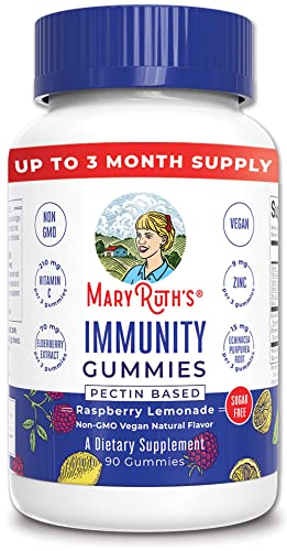 Ionic Zinc Supplement & Immunity 5-in-1 Gummies Sugar Free Bundle by MaryRuth for Immune Support | Skin Care Supplement | Powerful Blend of Zinc, Elderberry, Vitamin C, Vitamin D, & Echinacea.