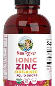 Ionic Zinc Supplement & Immunity 5-in-1 Gummies Sugar Free Bundle by MaryRuth for Immune Support | Skin Care Supplement | Powerful Blend of Zinc, Elderberry, Vitamin C, Vitamin D, & Echinacea.