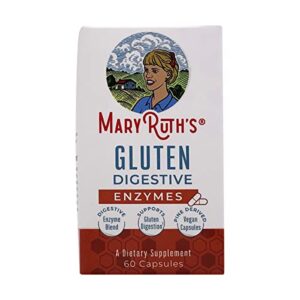 mary ruth’s gluten relief enzymes, 60 ct