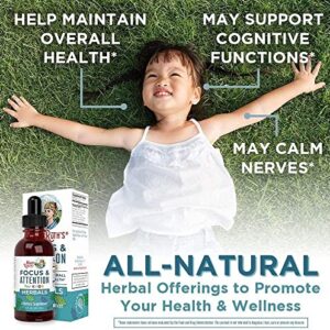 Kids Vegan Multivitamin Gummies & Focus Supplement for Kids Bundle by MaryRuth's | Immune Support for Kids, Natural Brain Support | May Help Improve Focus & Manage Stress