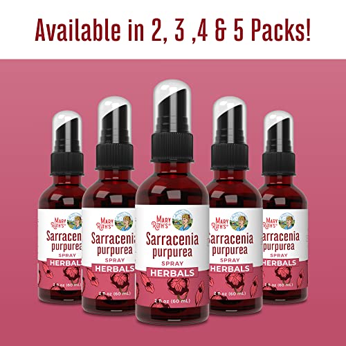 MaryRuth Organics Sarracenia Purpurea Liquid | Sarracenia Purpurea Topical Herbal Liquid | Purple Pitcher Plant | Vegan | Non-GMO | Gluten Free | 2 Fl Oz