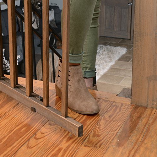 Walk-Thru Top Of Stairs Baby Gate (Farmhouse Collection)