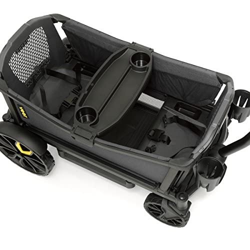 Veer Cruiser | Next Generation Premium Stroller Wagon for Kids | The Feel and Safety of a Premium Stroller with The Fun of a Lightweight, Rugged Wagon | Push/Pull/Push-Along | Fully Collapsible